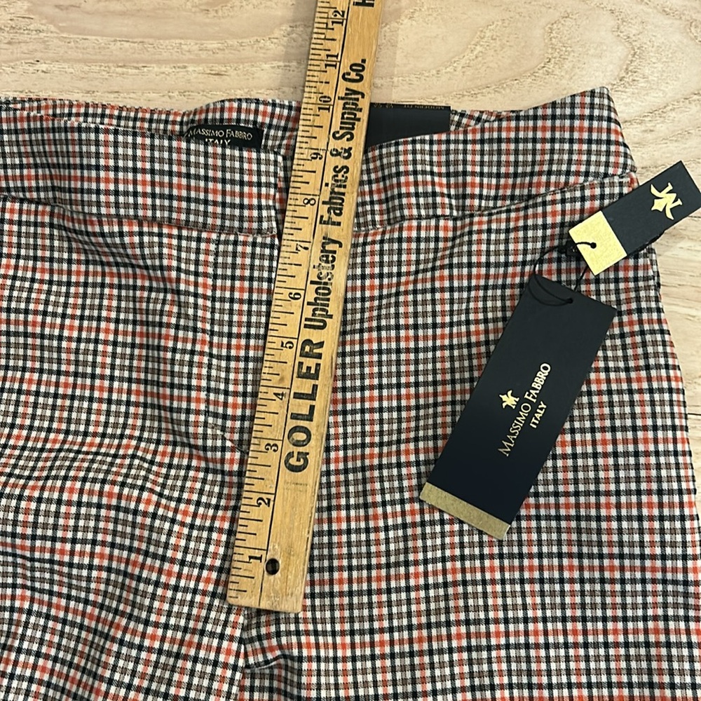 NWT massimo fabbro Italy pants size 10 - Picture 6 of 7